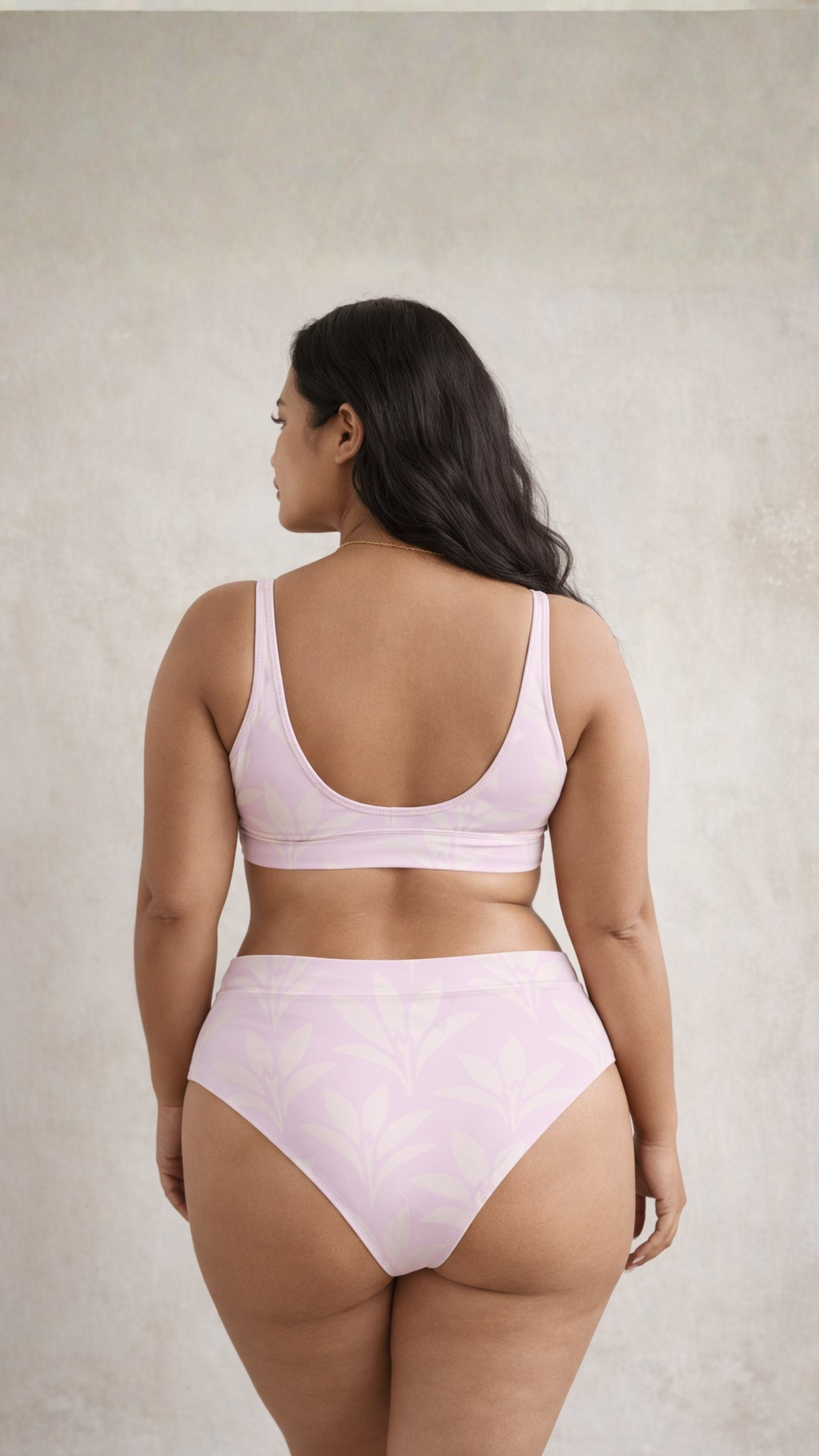 Bikini taille haute Pink Apetahi