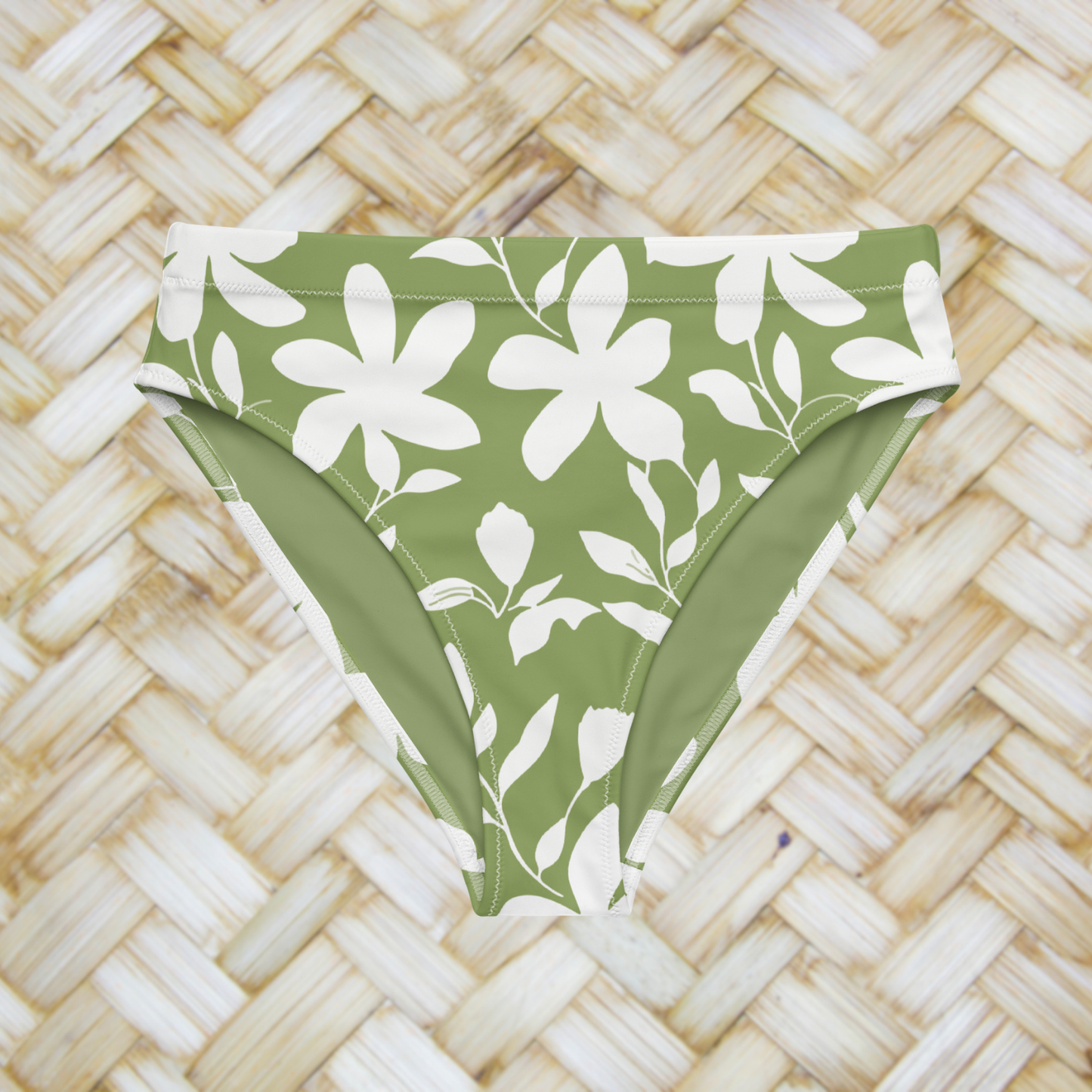 High waist Tetiaroa - green tea
