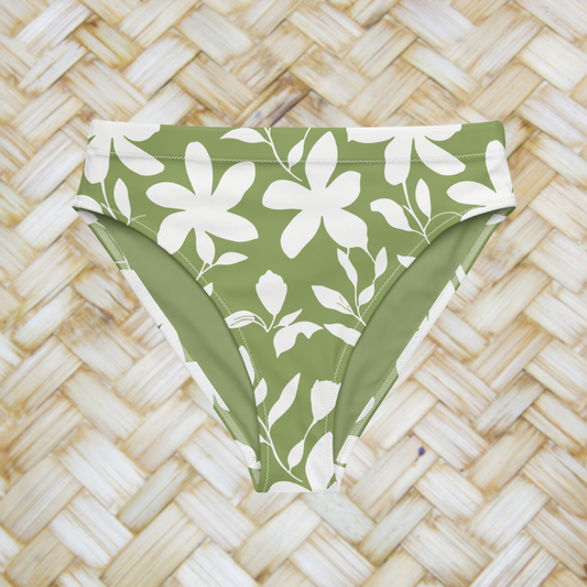High waist Tetiaroa - green tea