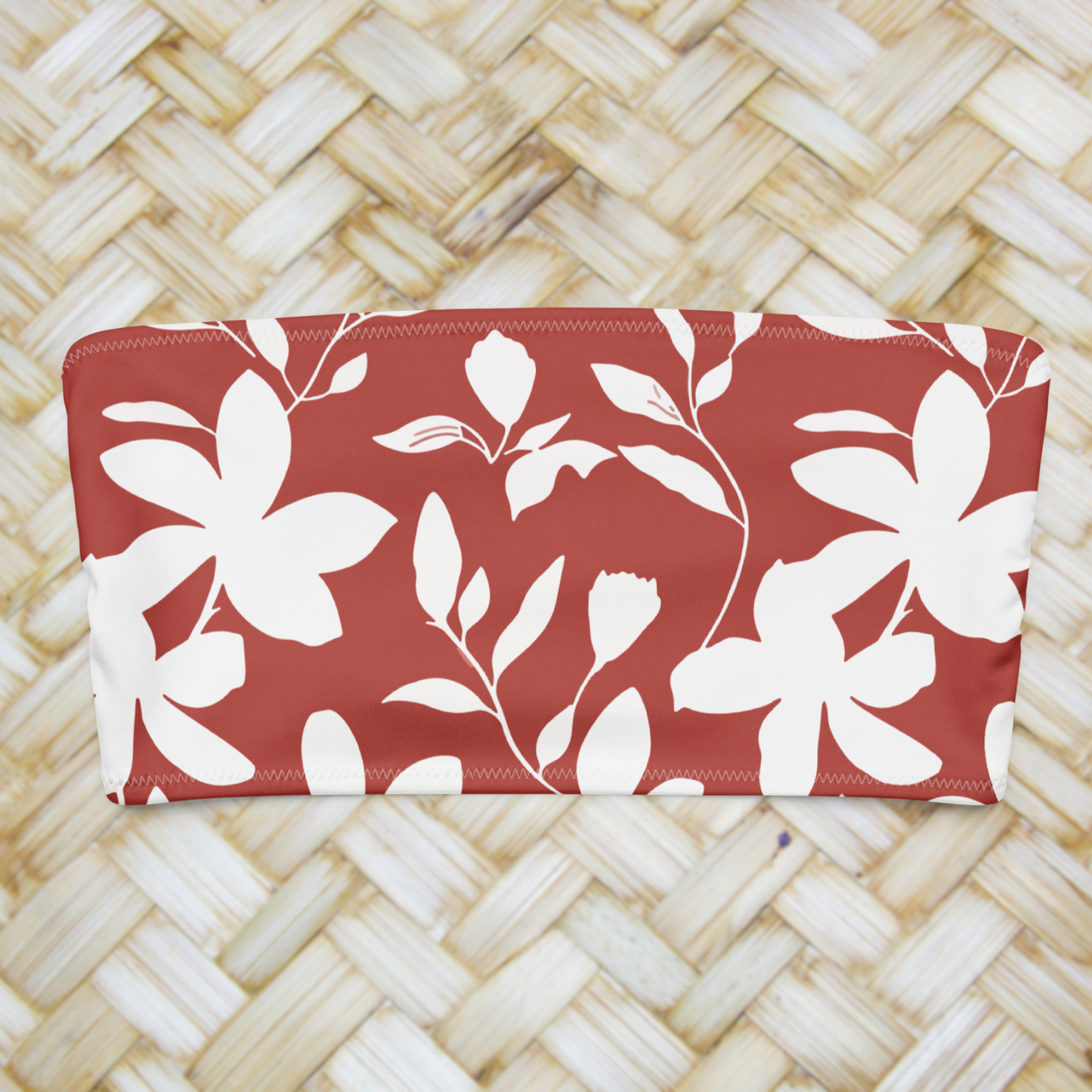Strapless top Tetiaroa - Terracota