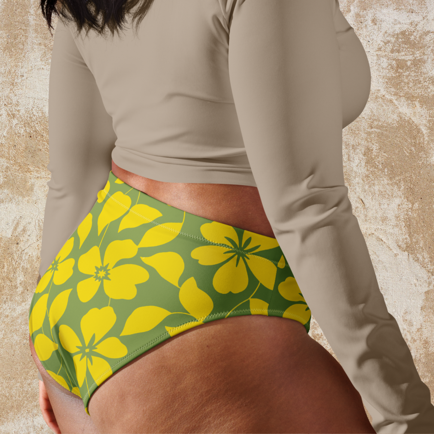 High waist Tahaa - Lemon