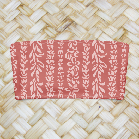 Strapless top Wahine - Terracotta