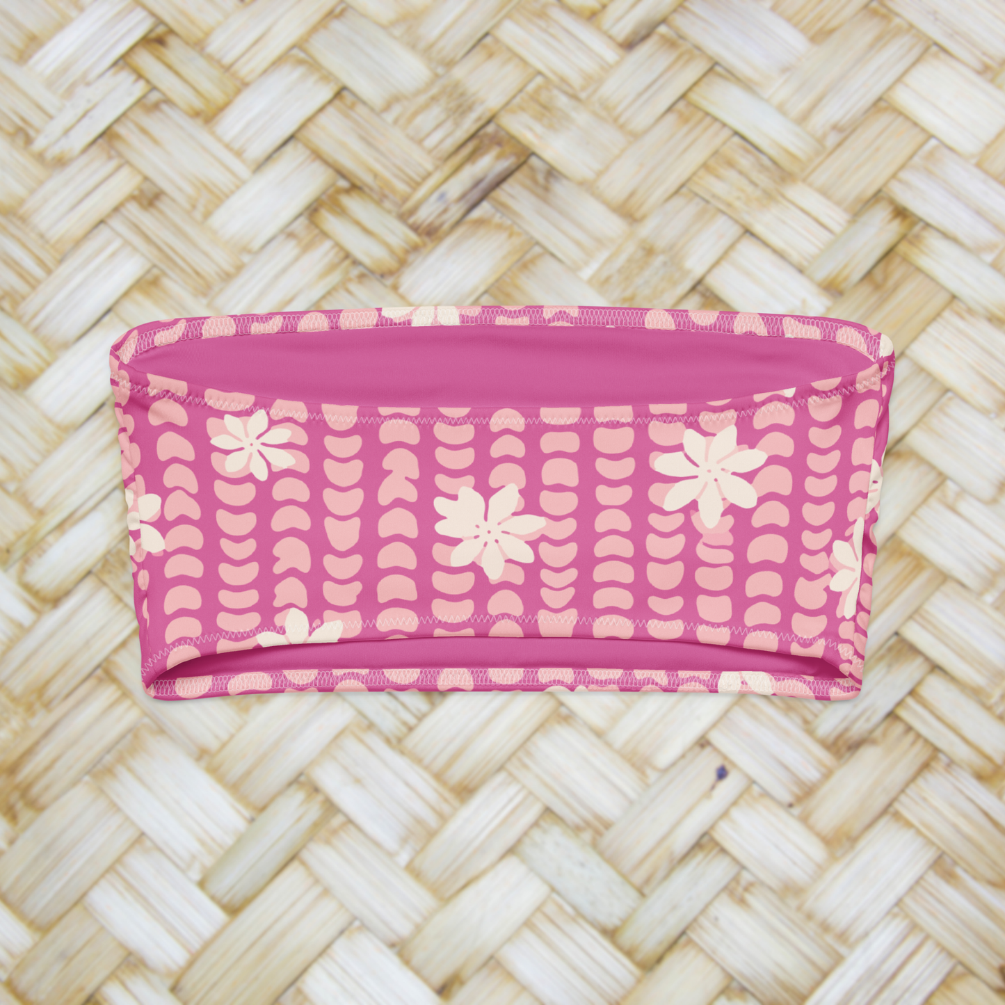 Strapless top Rairoa - Magenta