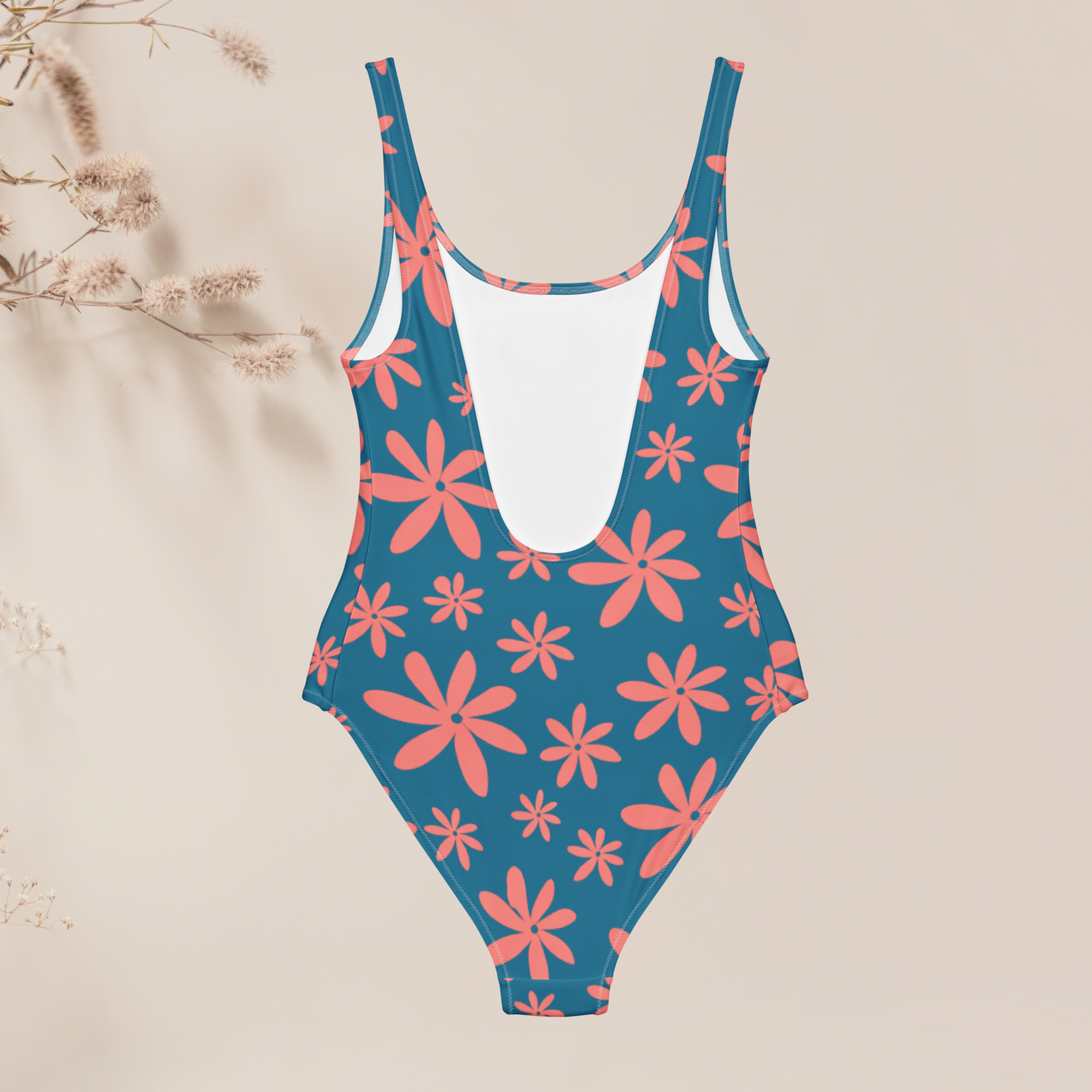 One piece Tiarere - Blue