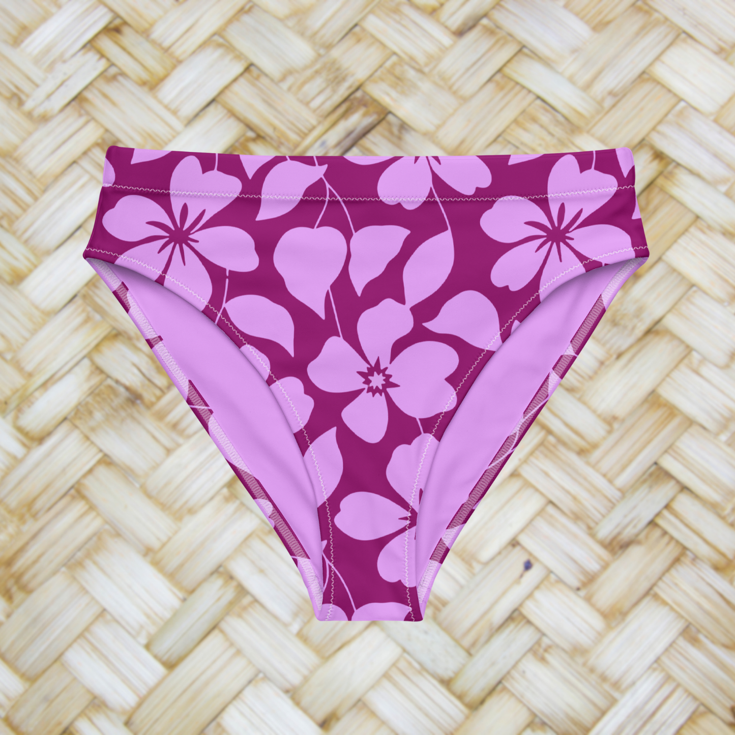 High waist Tahaa - Fuchsia