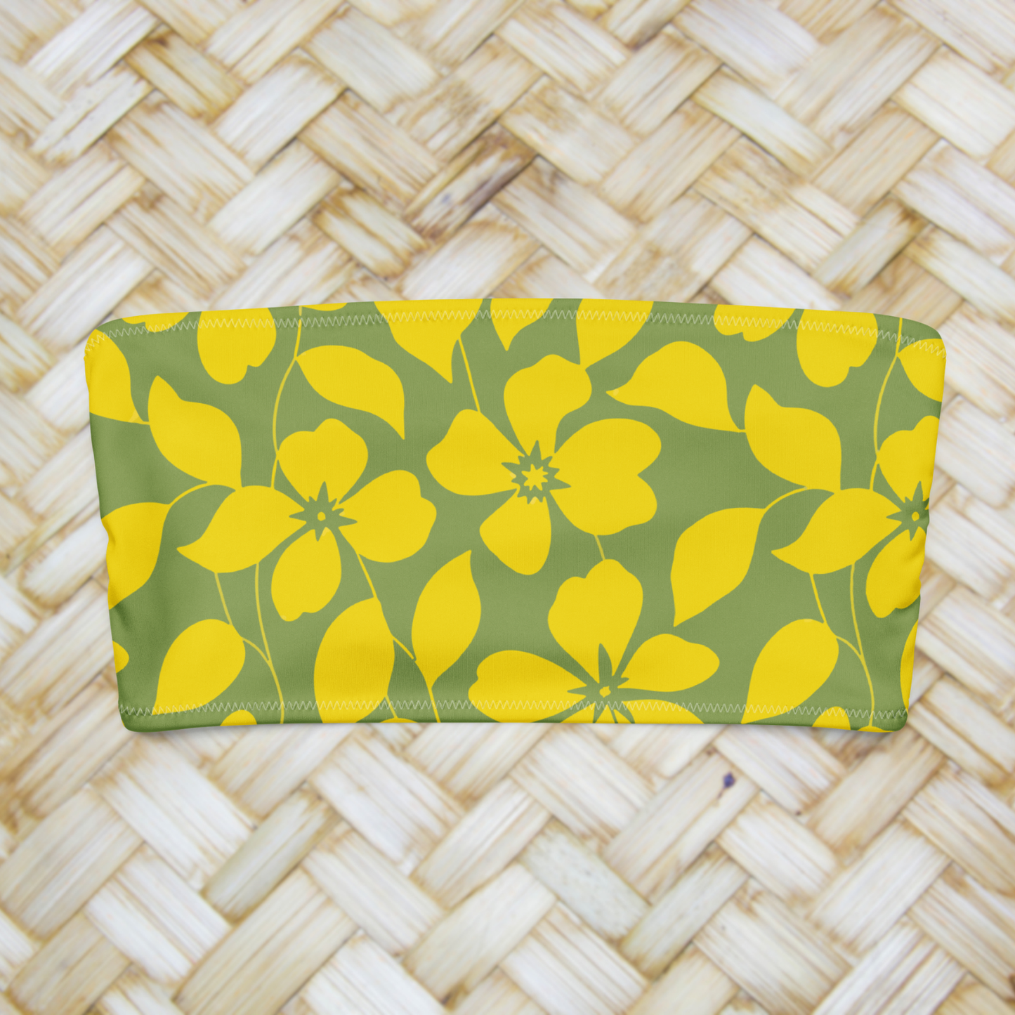 Strapless Top Tahaa - Lemon