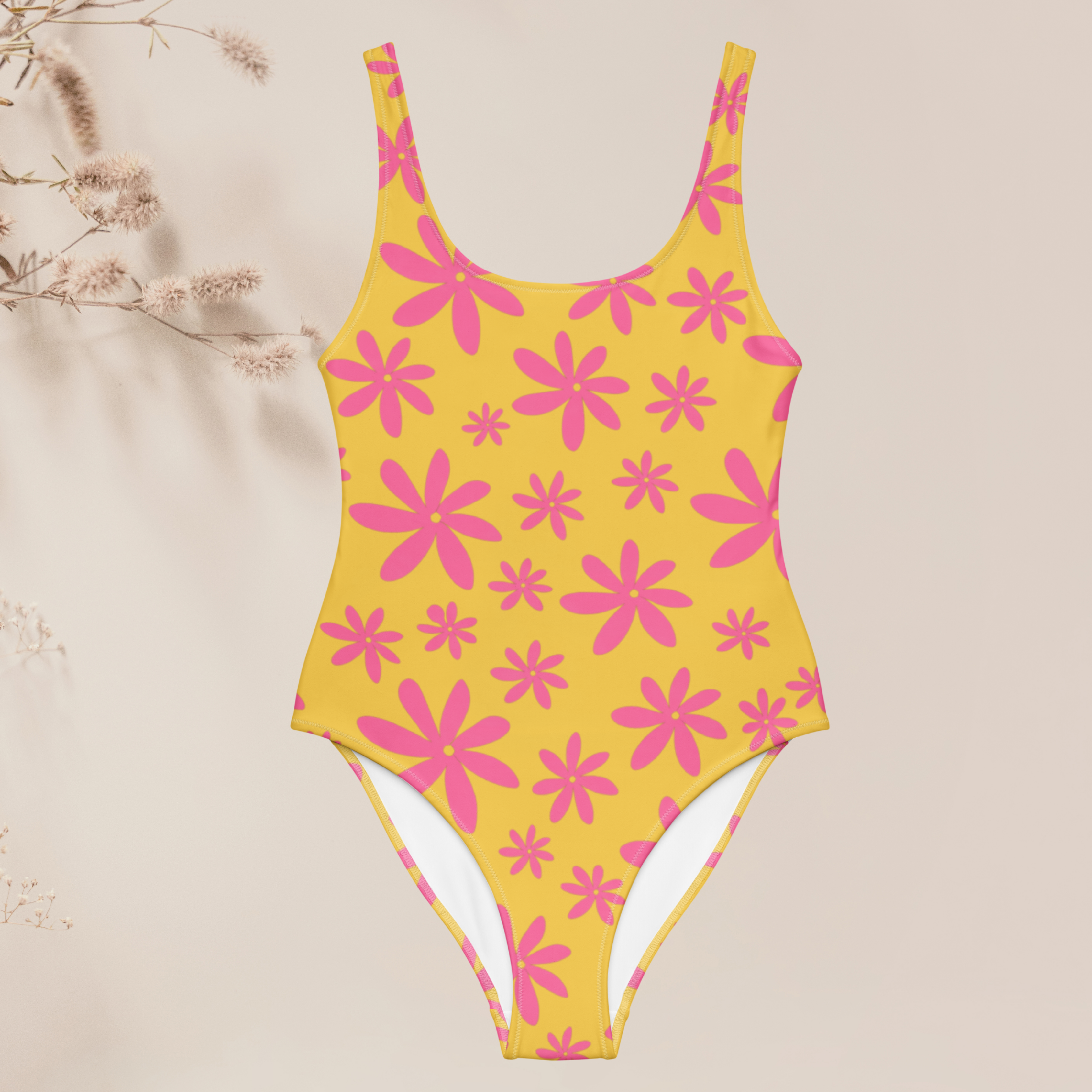 One piece Tiarere - Pink