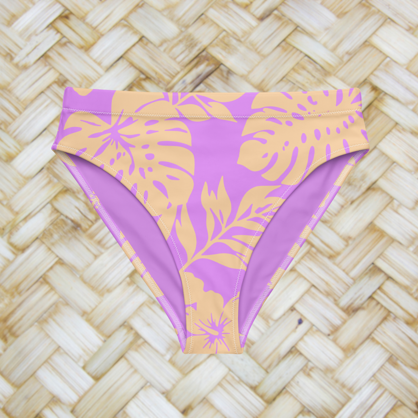 High waist Huahine - Pink sky
