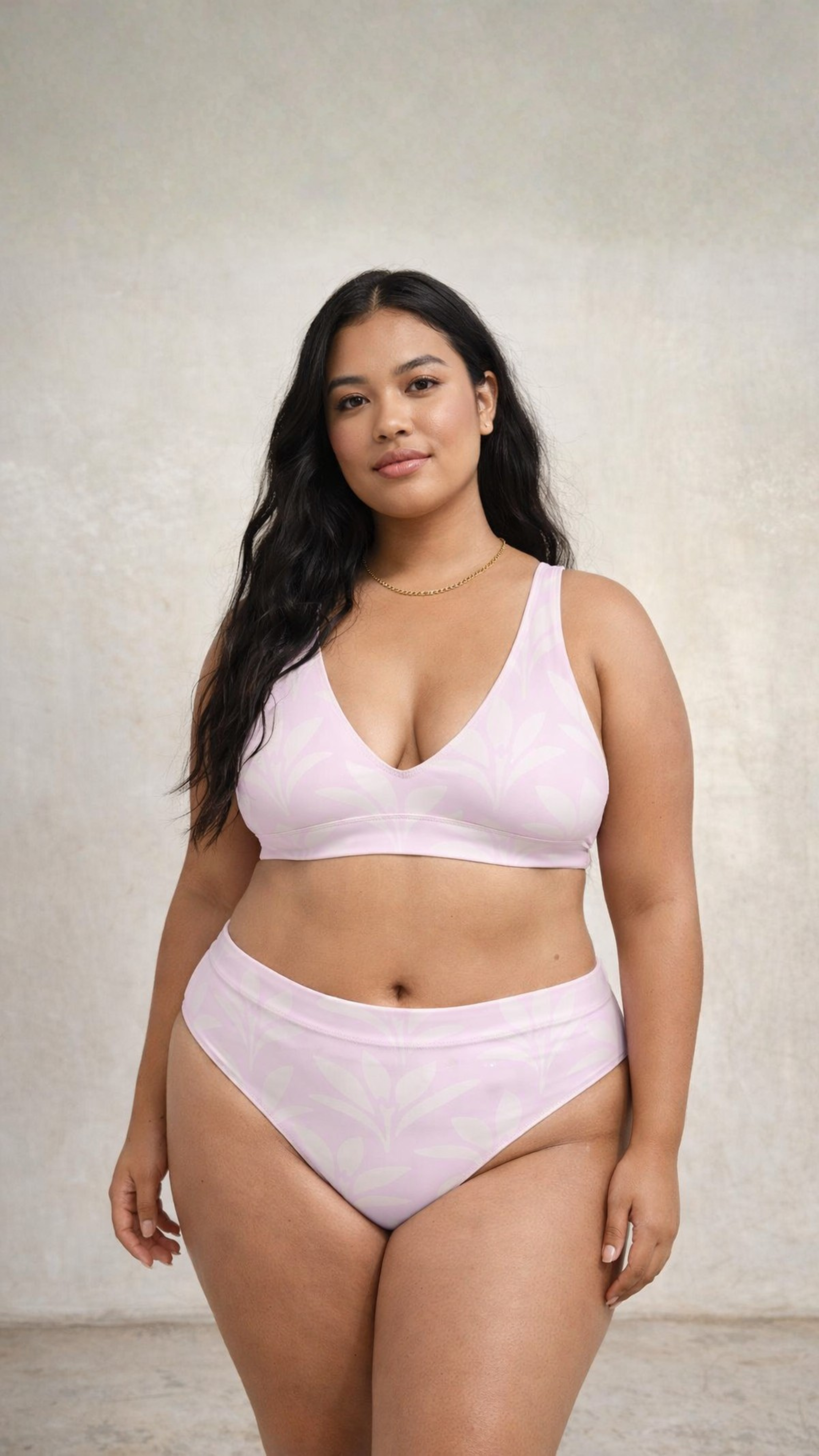 Bikini taille haute Pink Apetahi