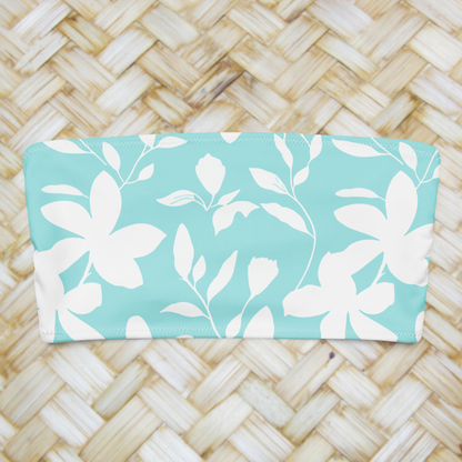 Strapless top Tetiaroa - Turquoise