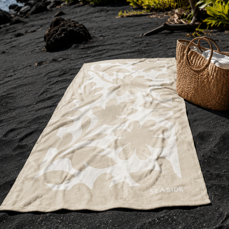 Towel Hina - Coconut
