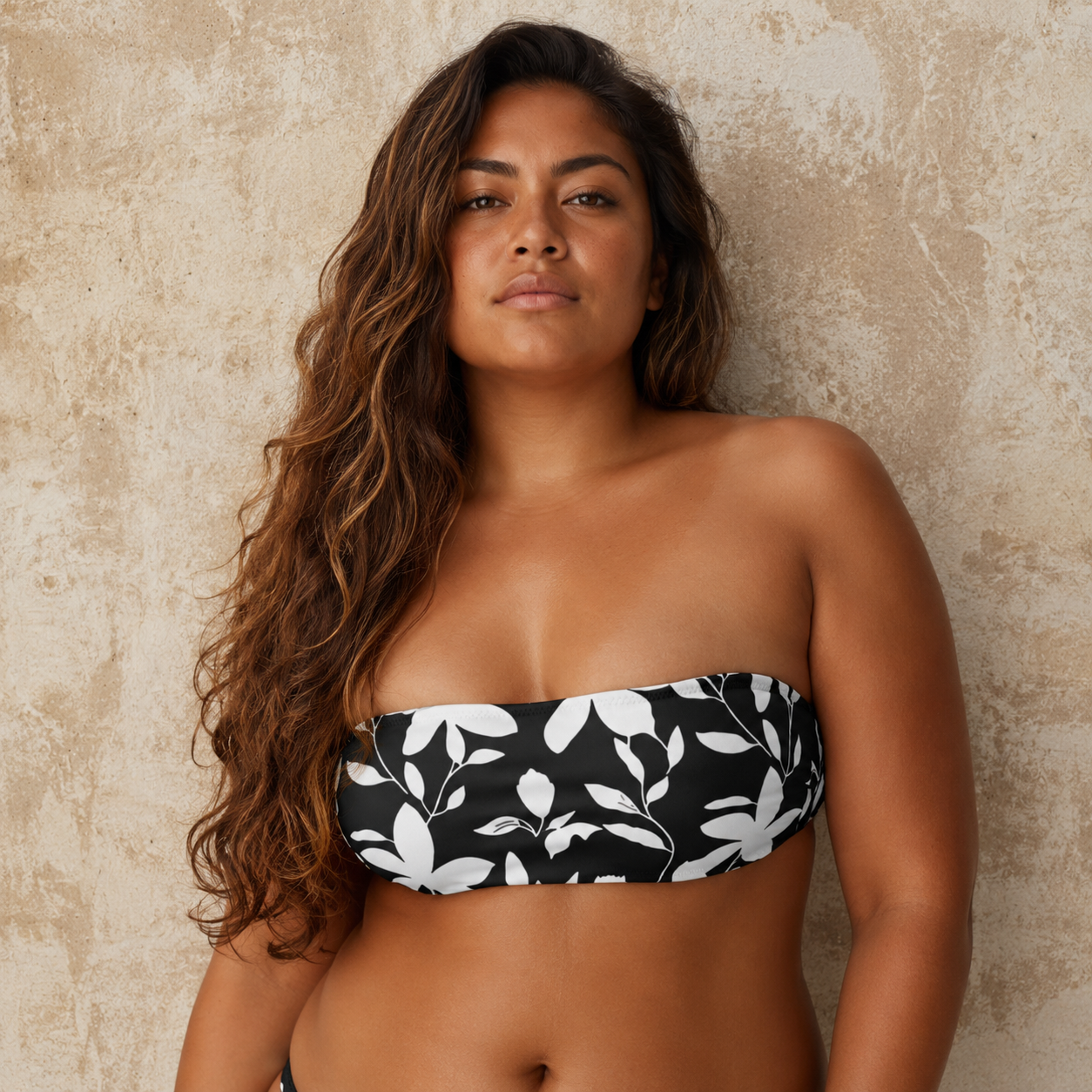 Strapless top Tetiaroa - Noir