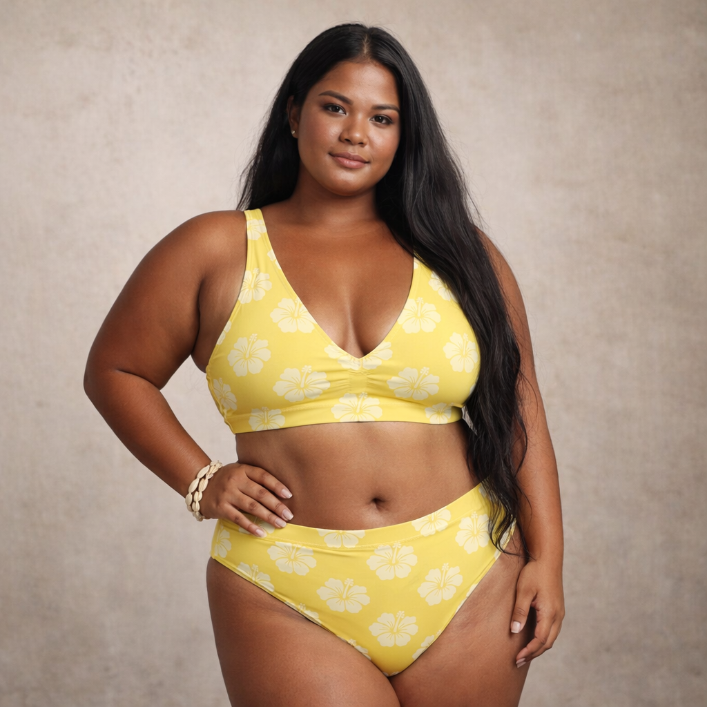 Bikini taille haute Aute - Yellow