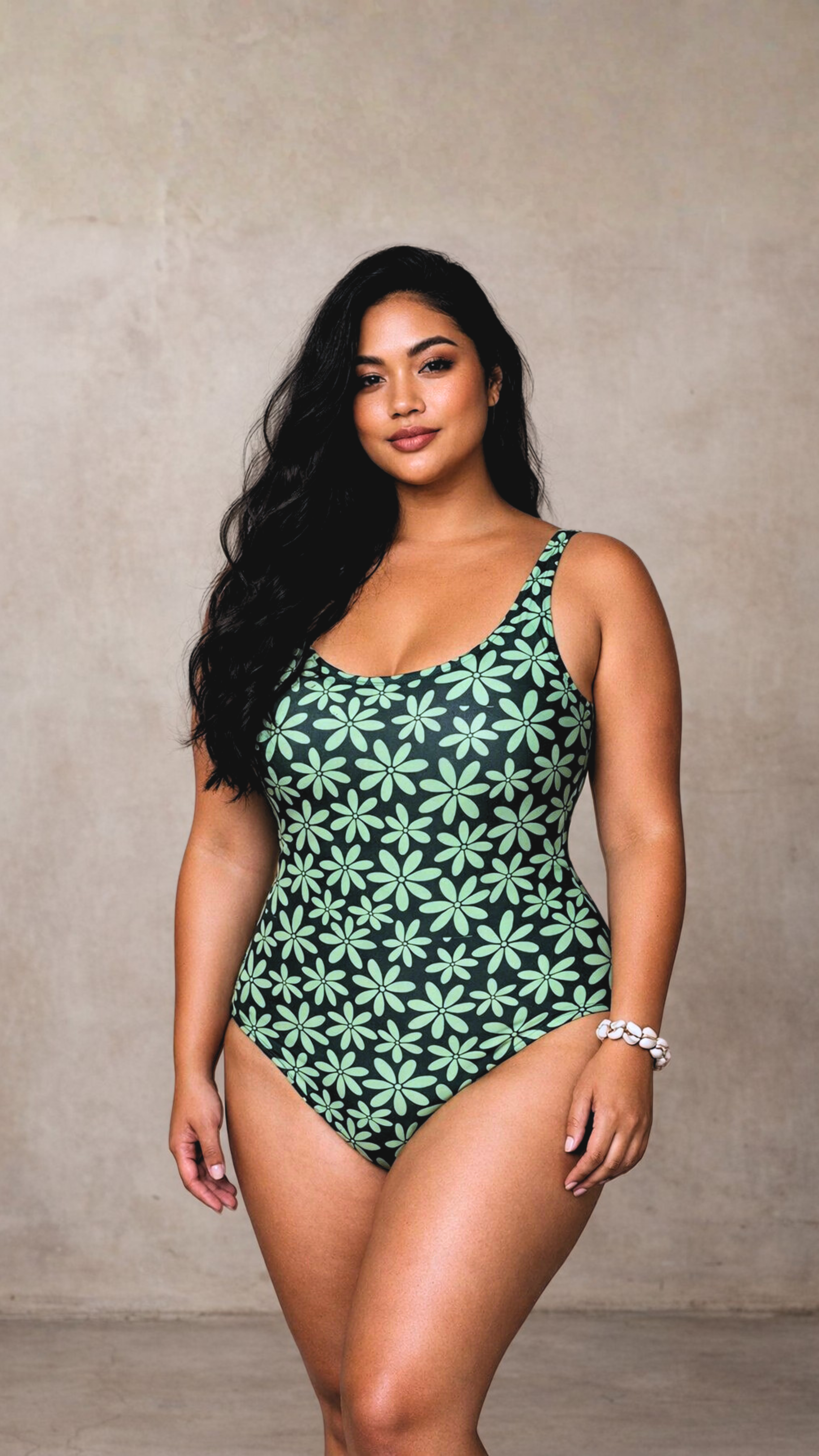 One piece Green Tiare